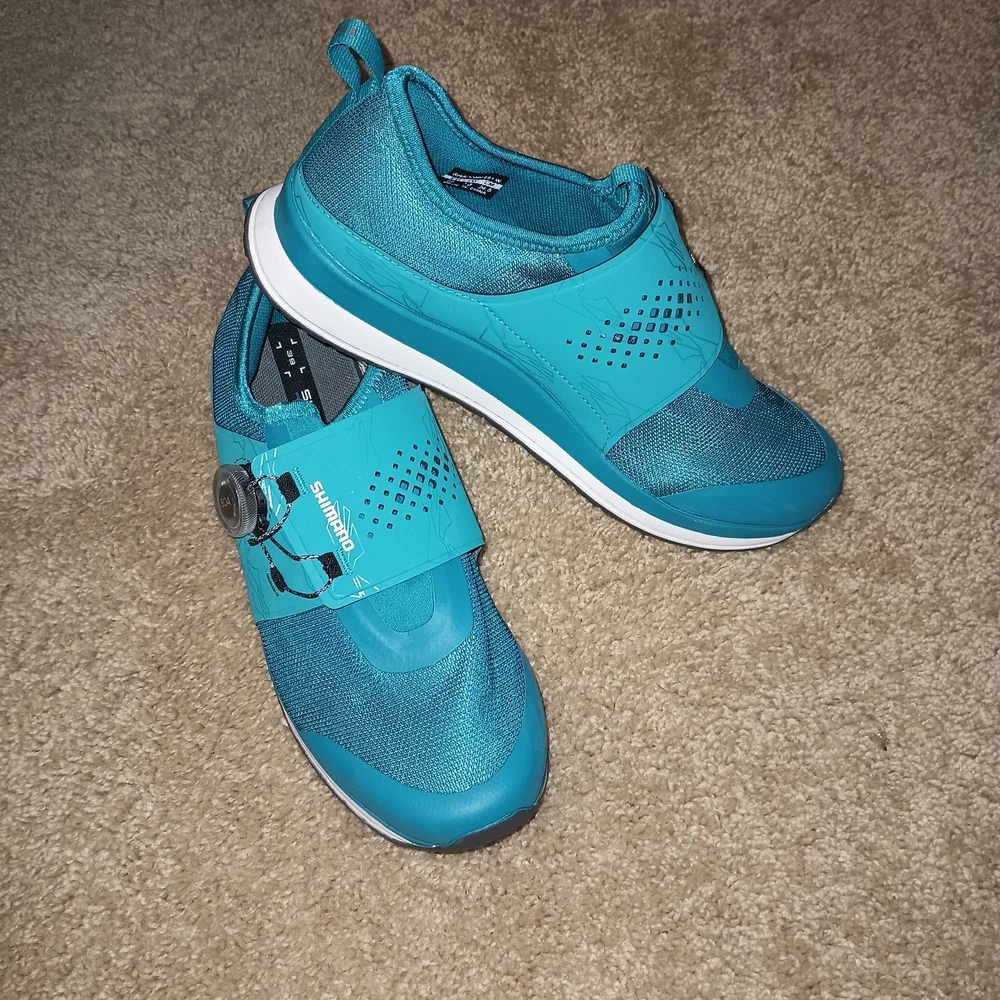 Shimano Teal Cycling Shoes SHIC300W E01 W‎ 7.2US 39EU